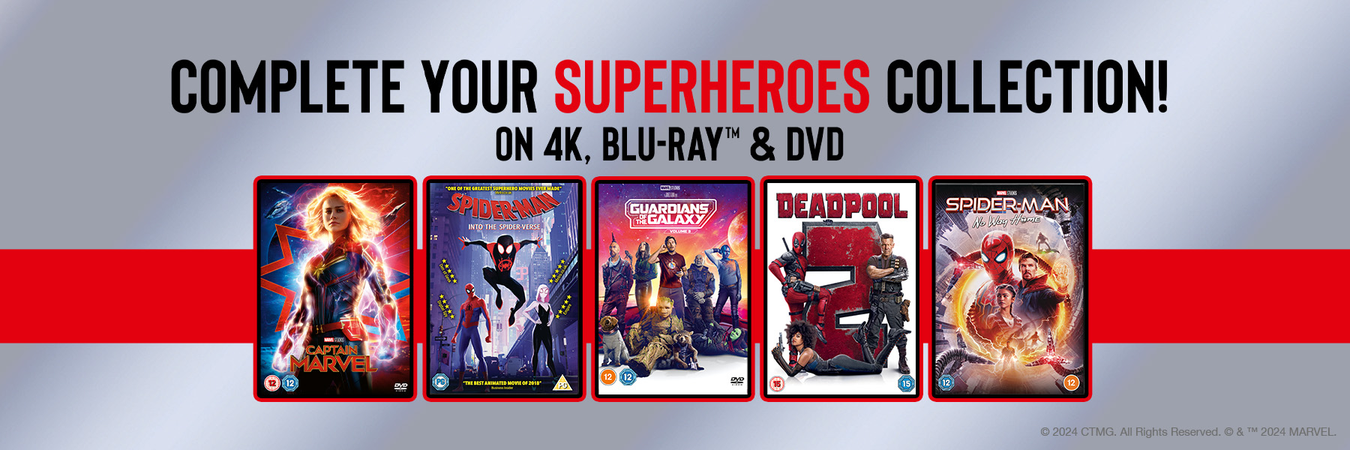 Complete your superheroes collection today!