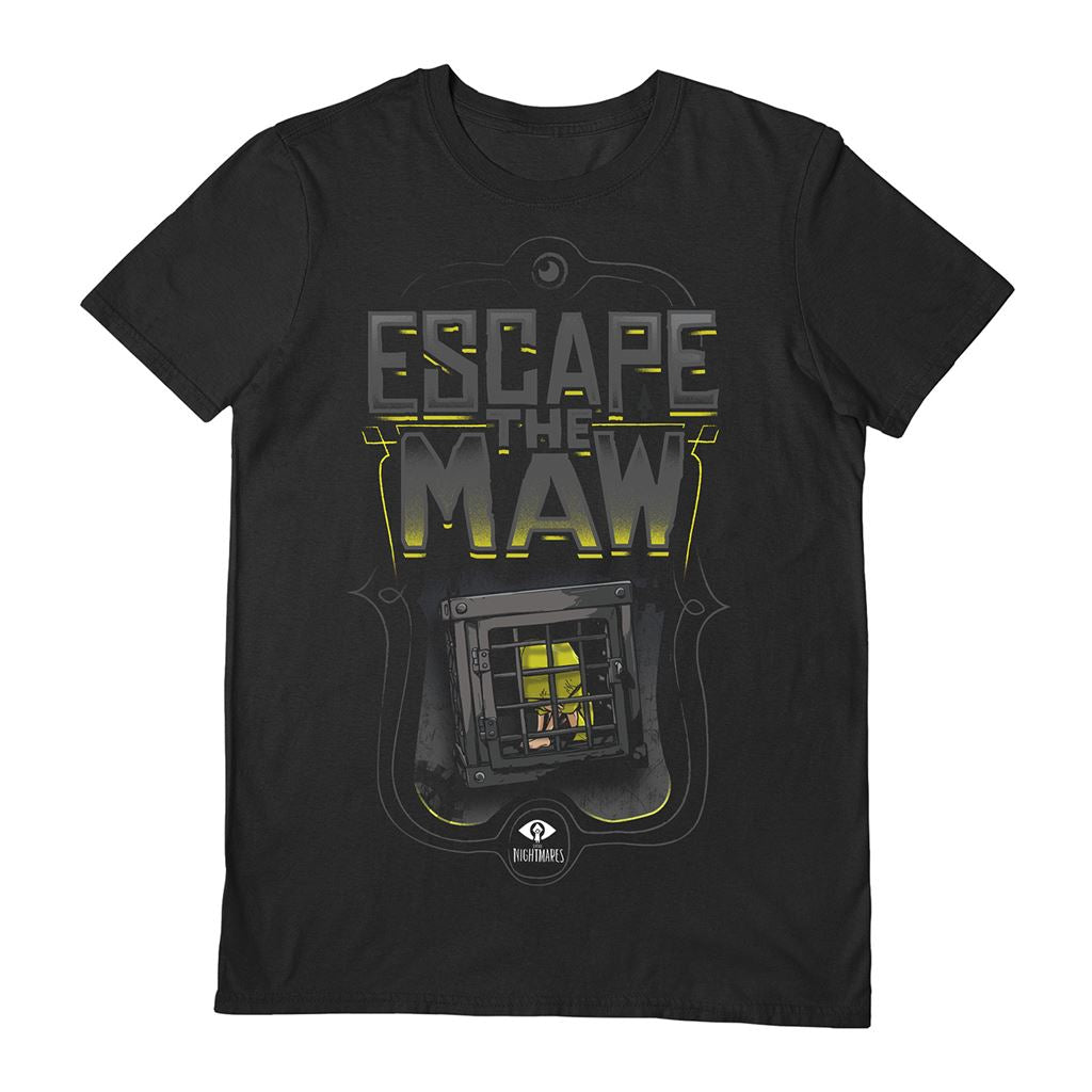 LITTLE NIGHTMARES 1 (ESCAPE THE MAW) BLACK T-SHIRT