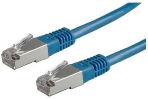 Nilox 3.0 m CAT5E FTP – (Cat5e, F/UTP network cable (FTP), RJ-45, RJ-45, Male/Male, Blue)