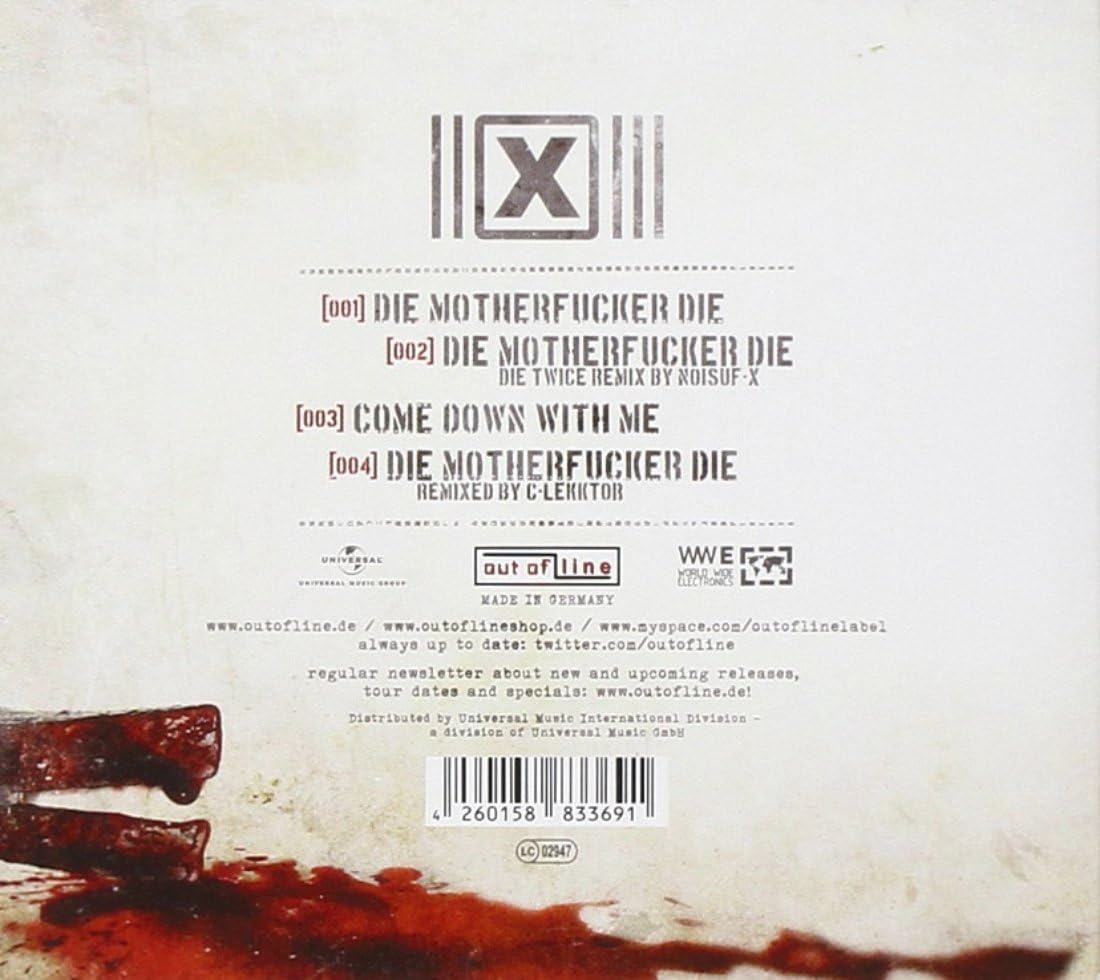 Suicide Commando - Die Motherfucker Die