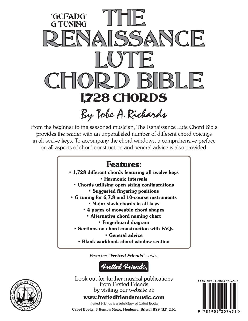 Renaissance Lute Chord Bible