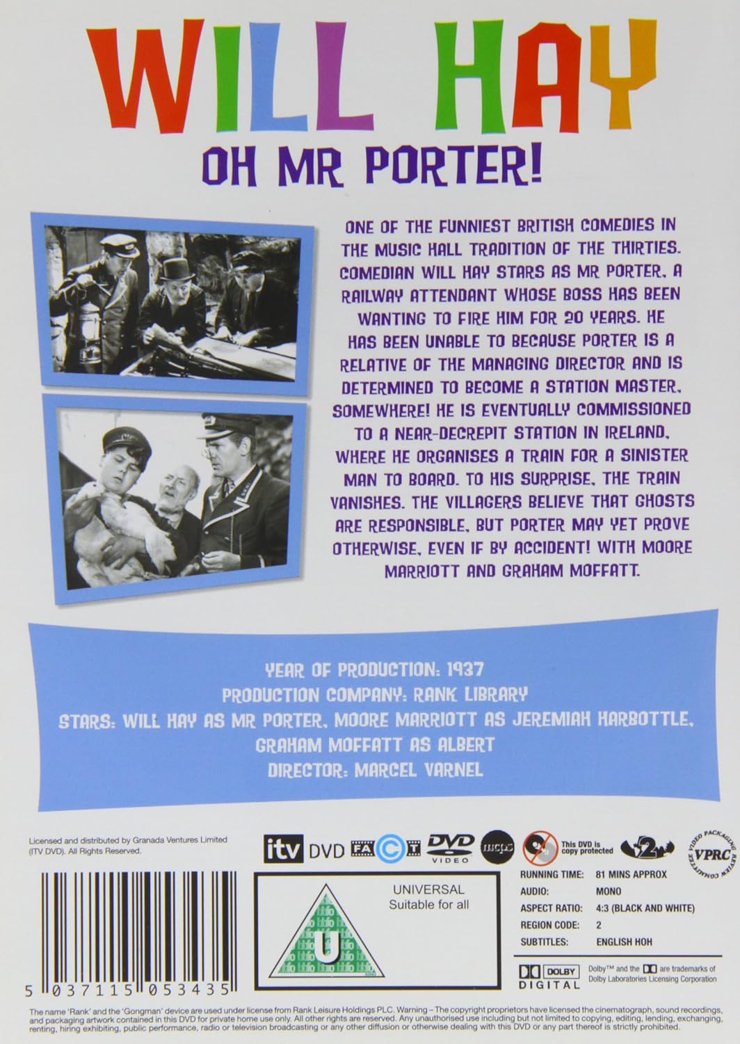 Will Hay Oh Mrporter
