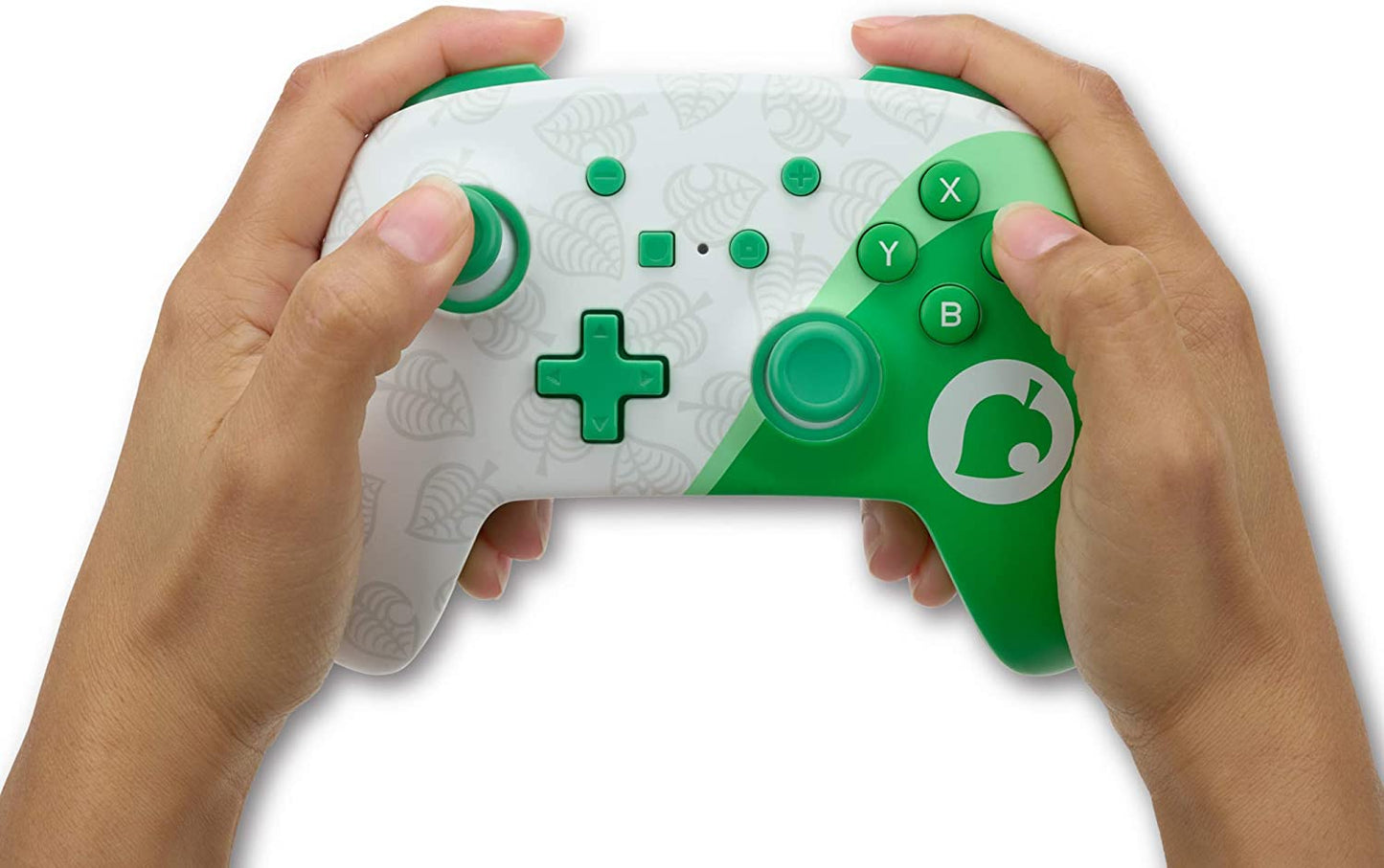 PowerA Enhanced Wireless Controller for Nintendo Switch - Animal Crossing: Nook Including Nintendo Switch Lite, Gamepad, Game Controller, Bluetooth Controller, Rechargeable - Nintendo Switch Animal Crossing - Nook