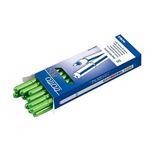 TRATTO 601974 Pencil Case, Pack of 12, Green