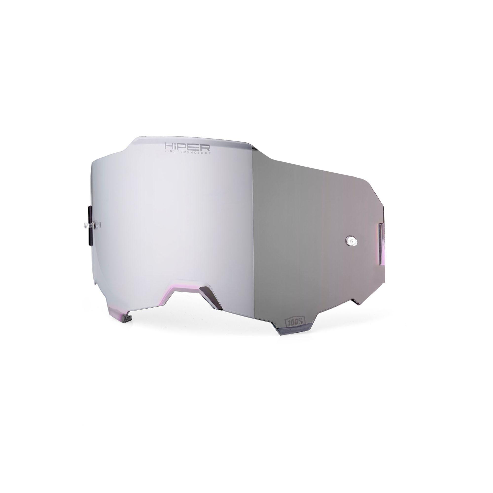 100% Armega HiPER Replacement Lens Silver Mirror