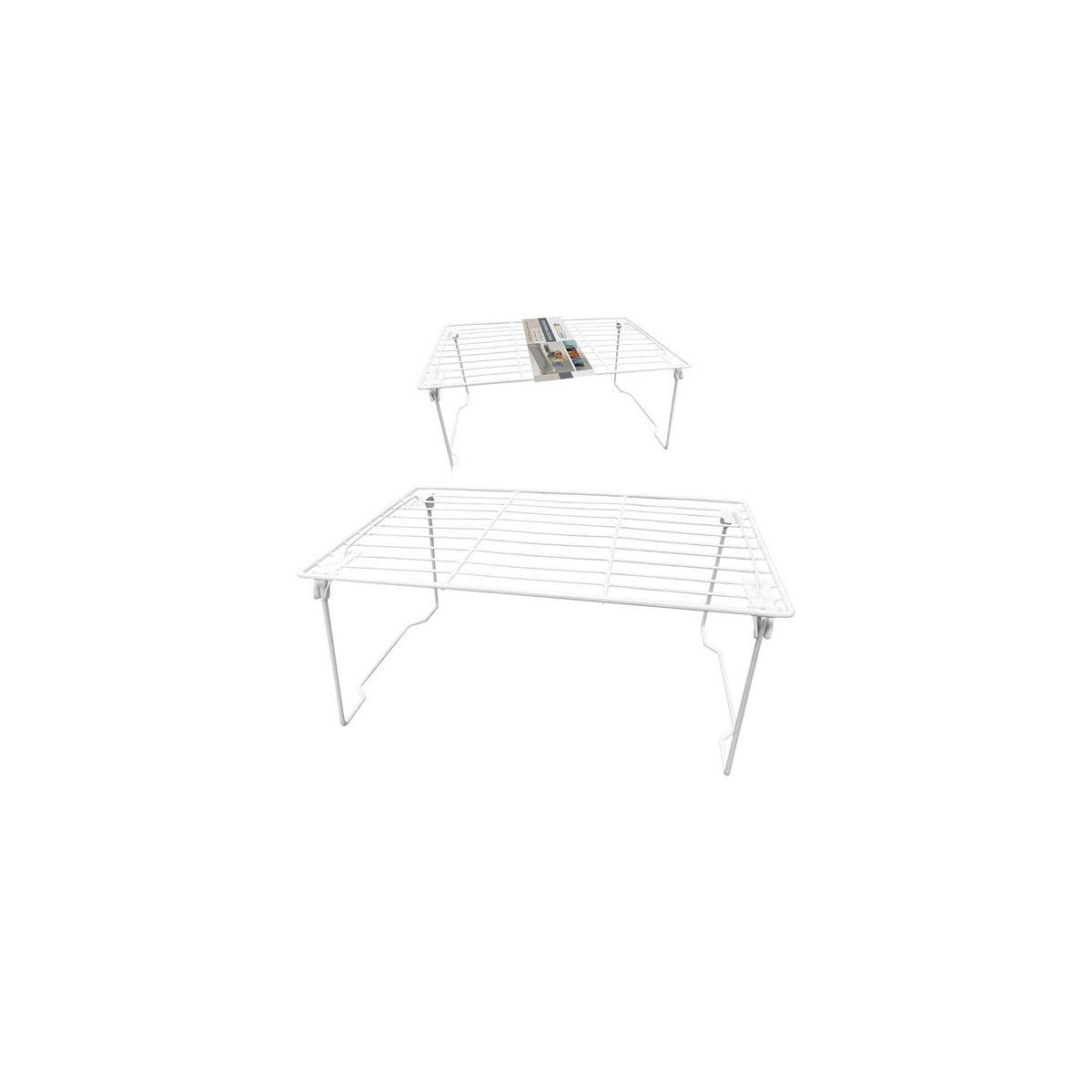 CONFORTIME Kitchen Cupboard Organiser Foldable White