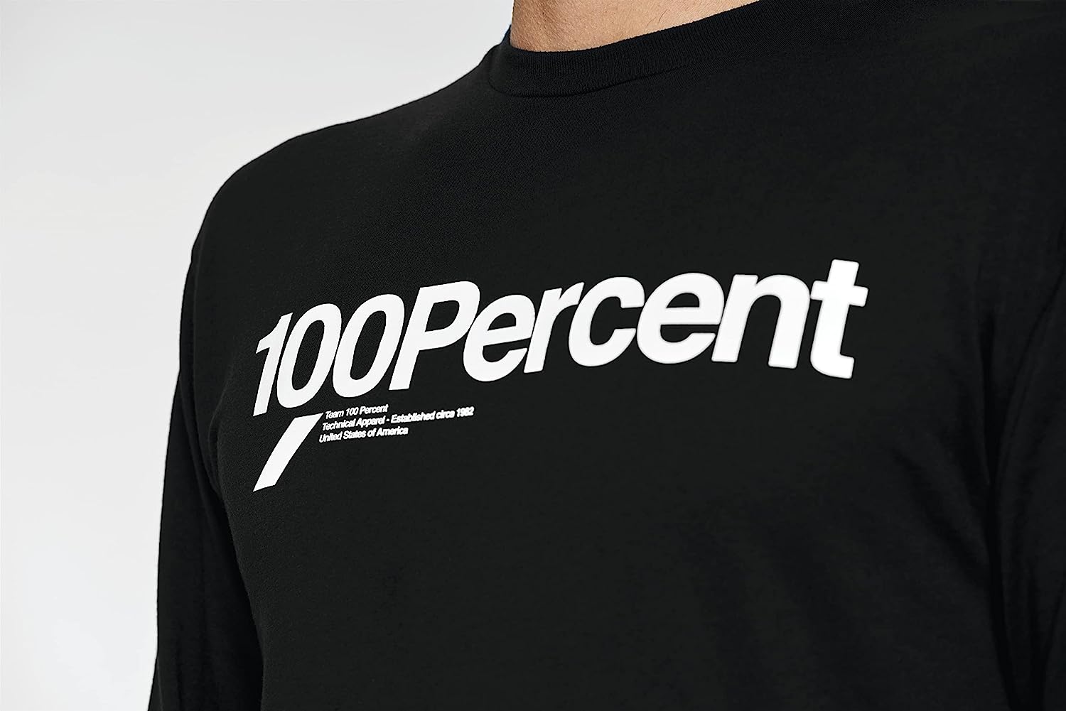 100% BILTO Long Sleeve T-Shirt Black XL