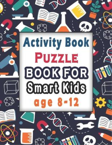 Puzzle books for smart kids age 8-12