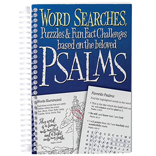 Word Searches, Puzzles & Fun Facts Based on the Beloved Psalms