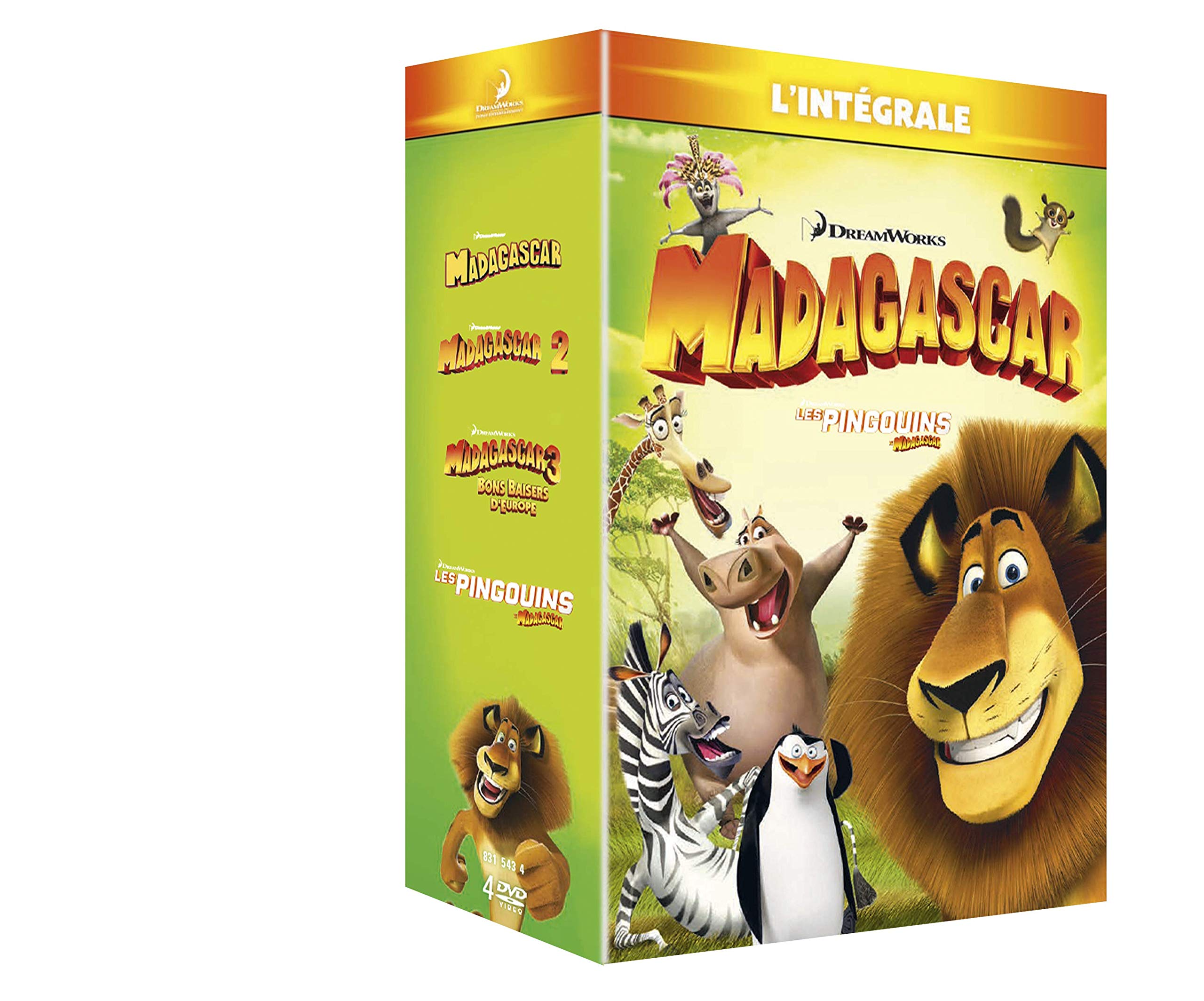 100% madagascar - 4 films