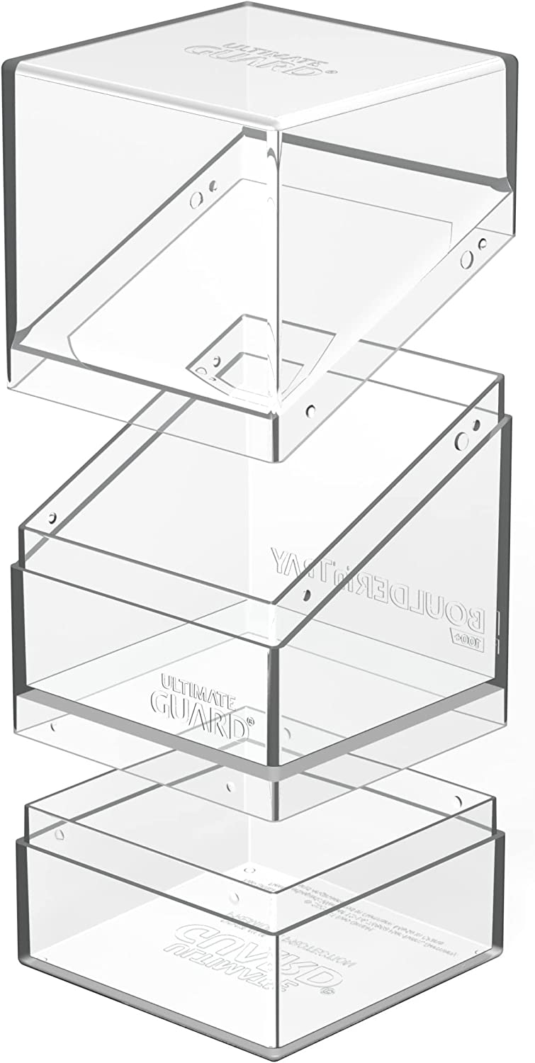 Ultimate Guard - Ultimate Guard - Boulder N Tray Deck Case 100+ - Clear