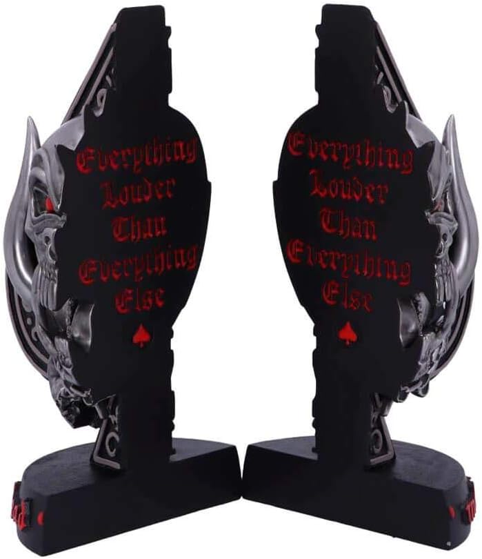 Offically Licensed Motorhead Ace Of Spades Warpig Snaggletooth Bookends