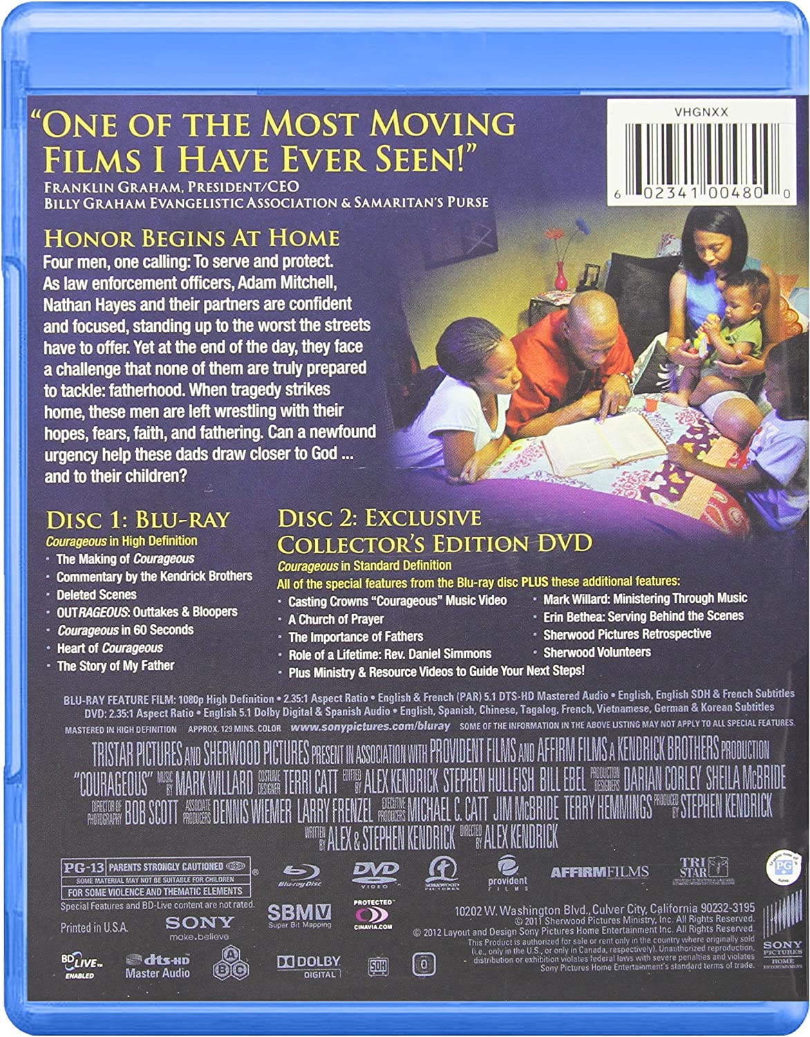 COURAGEOUS - Courageous (1 Blu-ray)