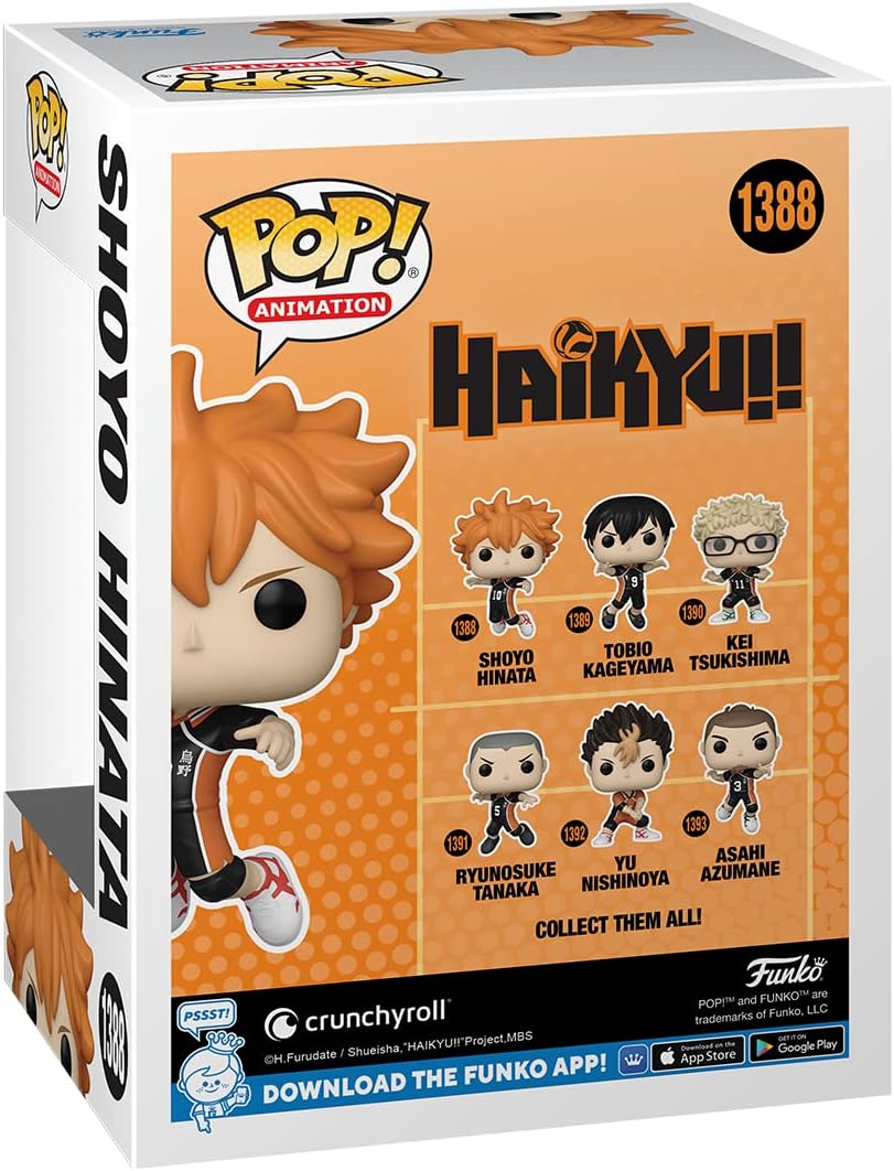 Funko POP! Animation: Haikyu - Hinata - Haikyu! - Collectable Vinyl Figure - Gift Idea - Official Merchandise - Toys for Kids & Adults - Anime Fans - Model Figure for Collectors and Display