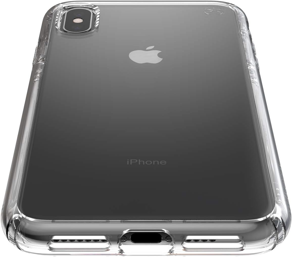 Speck Products Presidio Perfect-Clear iPhone Xs MAX Case, Clear/Clear