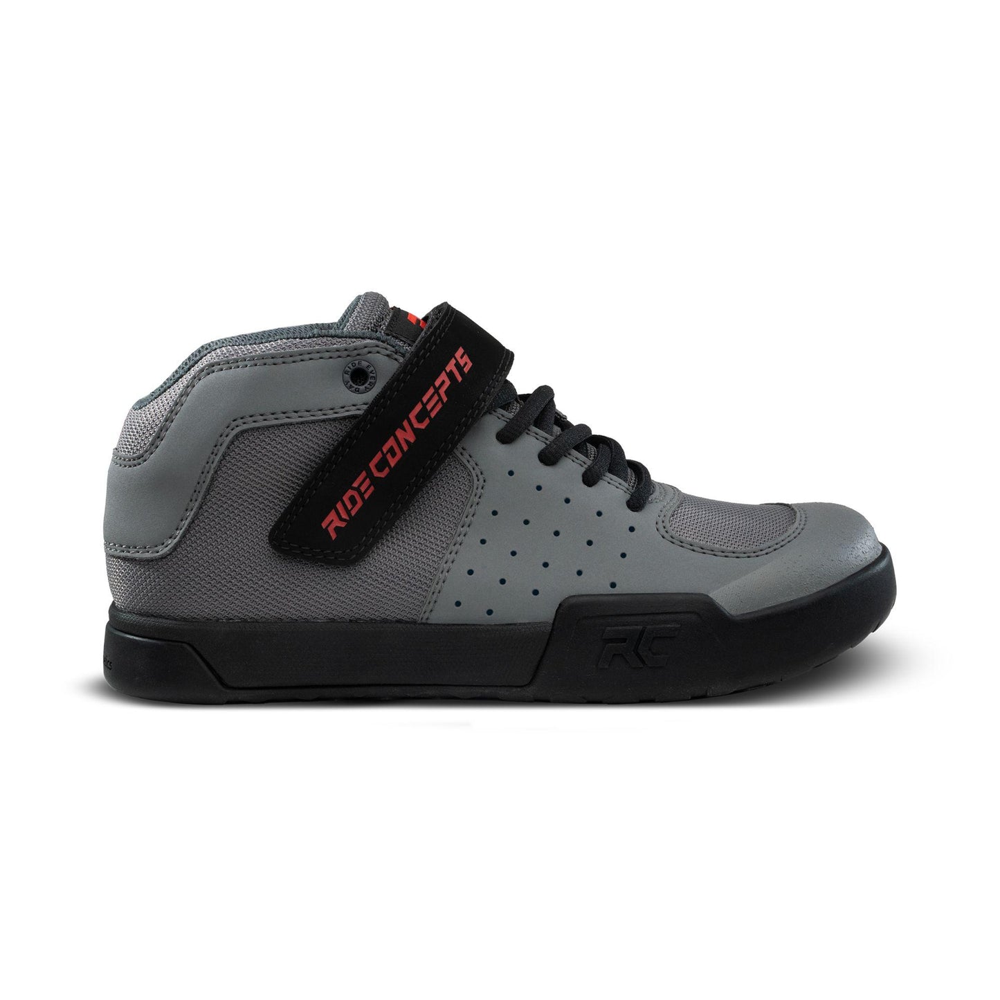 Ride Concepts Wildcat Youth Shoes Charcoal / Red UK 4.5