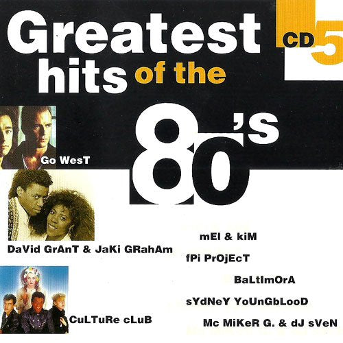 Greatest Hits of the 80's - CD 5