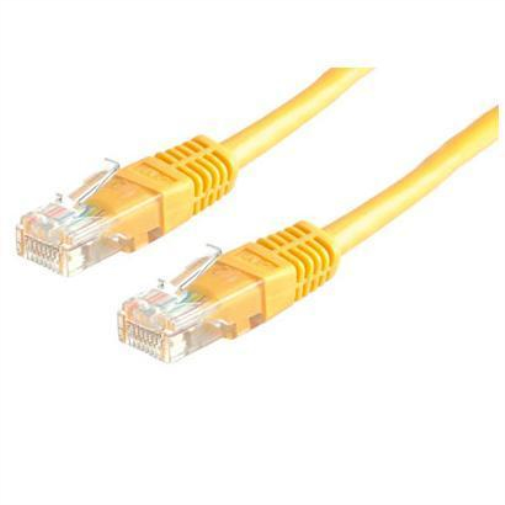 Nilox 5m Cat6 UTP networking cable Yellow U/UTP (UTP)
