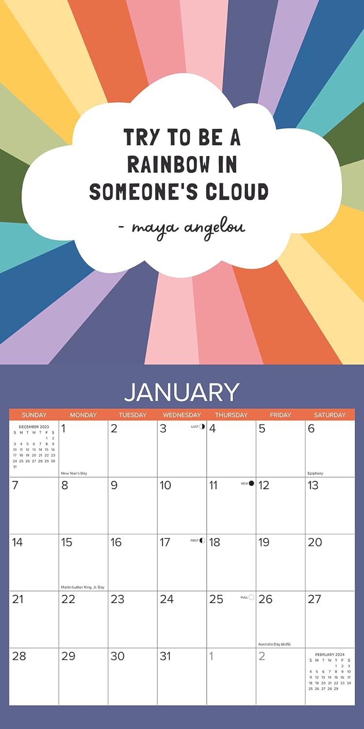 You Got This 2024 12 X 12 Wall Calendar