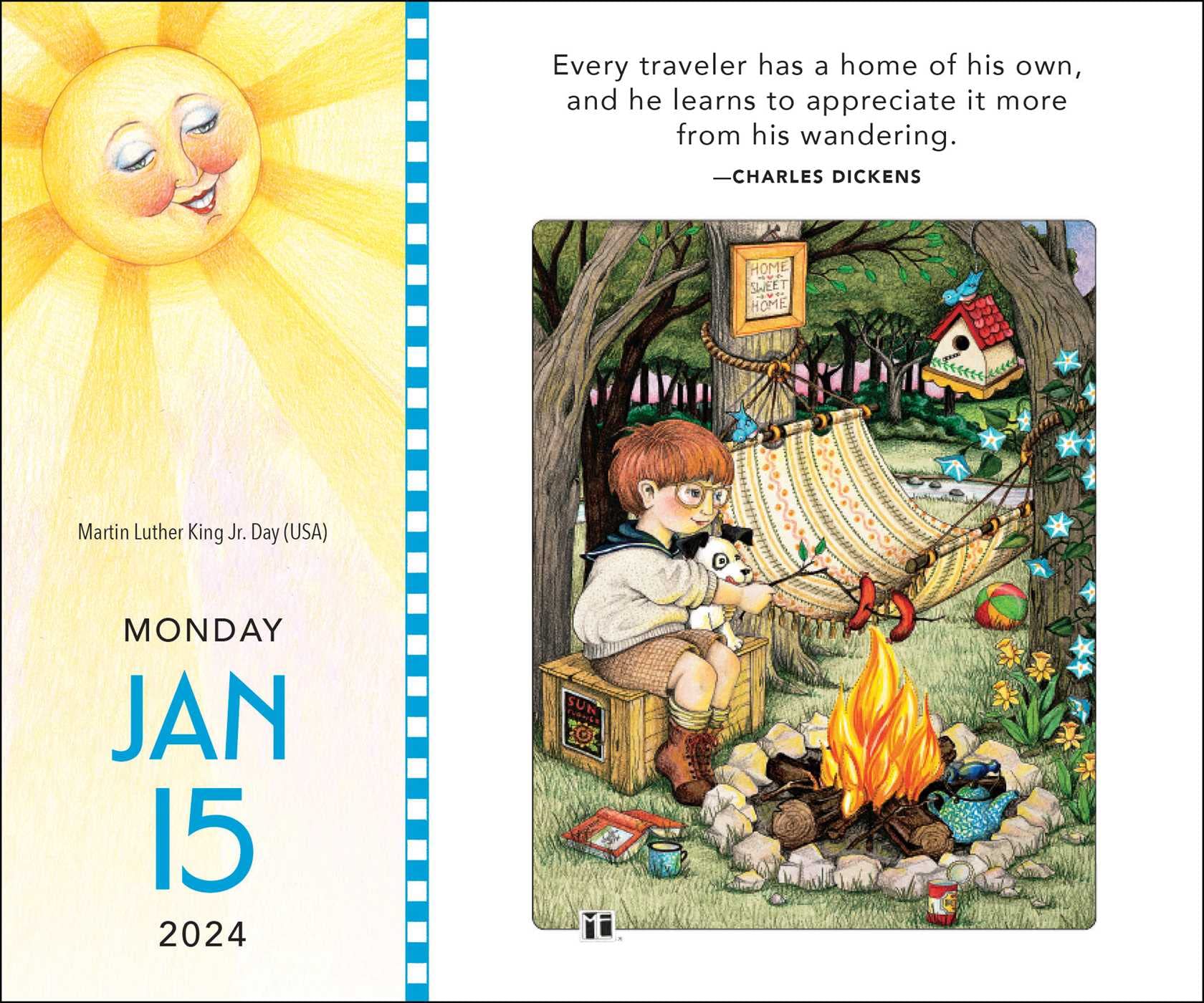 Mary Engelbreit's 2024 Day-to-Day Calendar