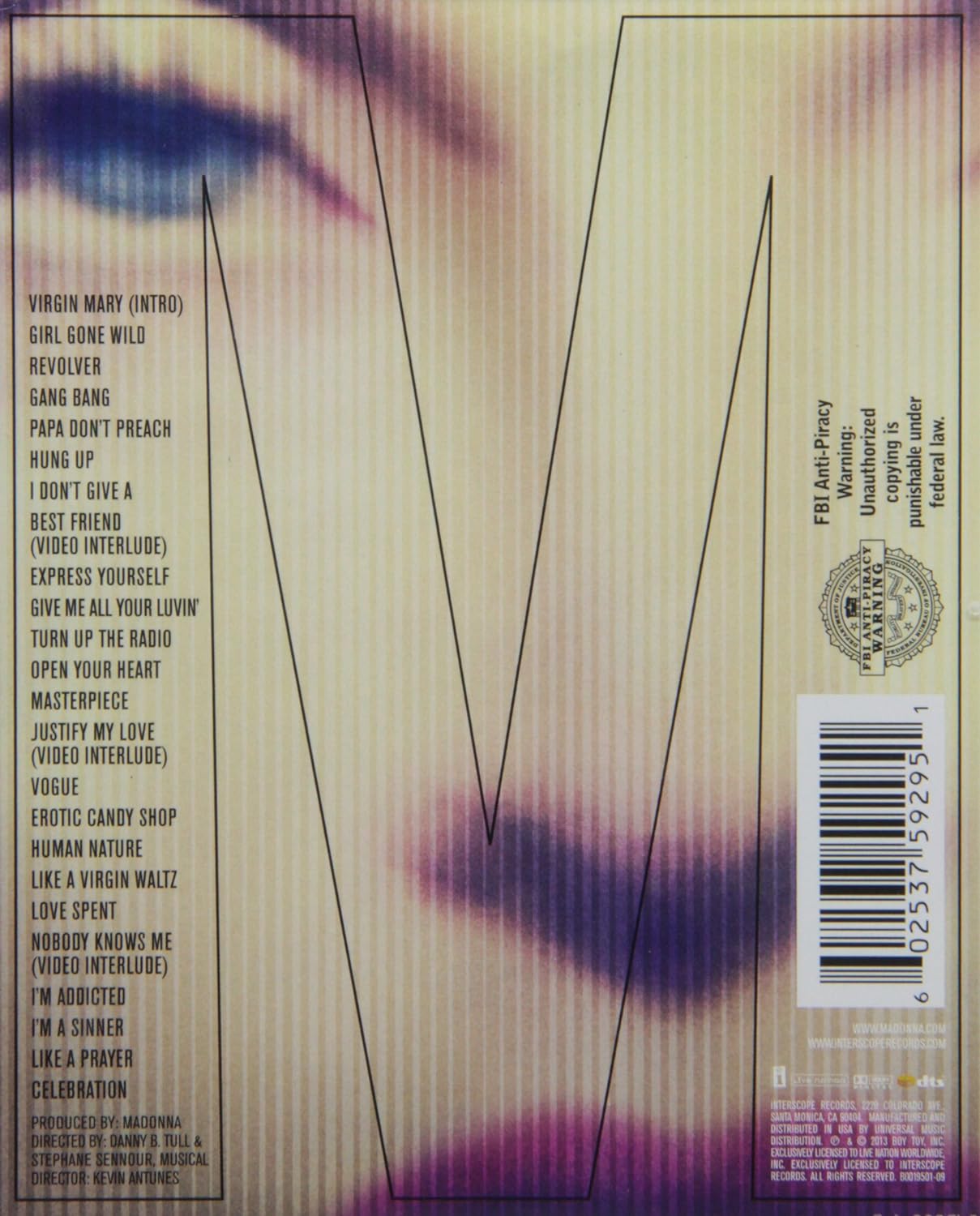 Madonna - Mdna World Tour