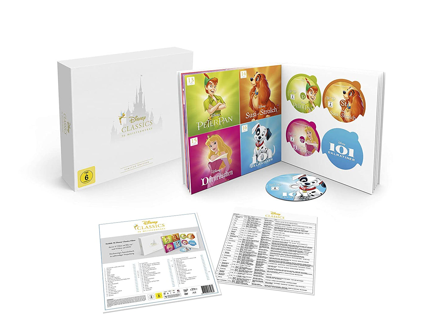 Disney Classics Komplettbox (Blu-ray)