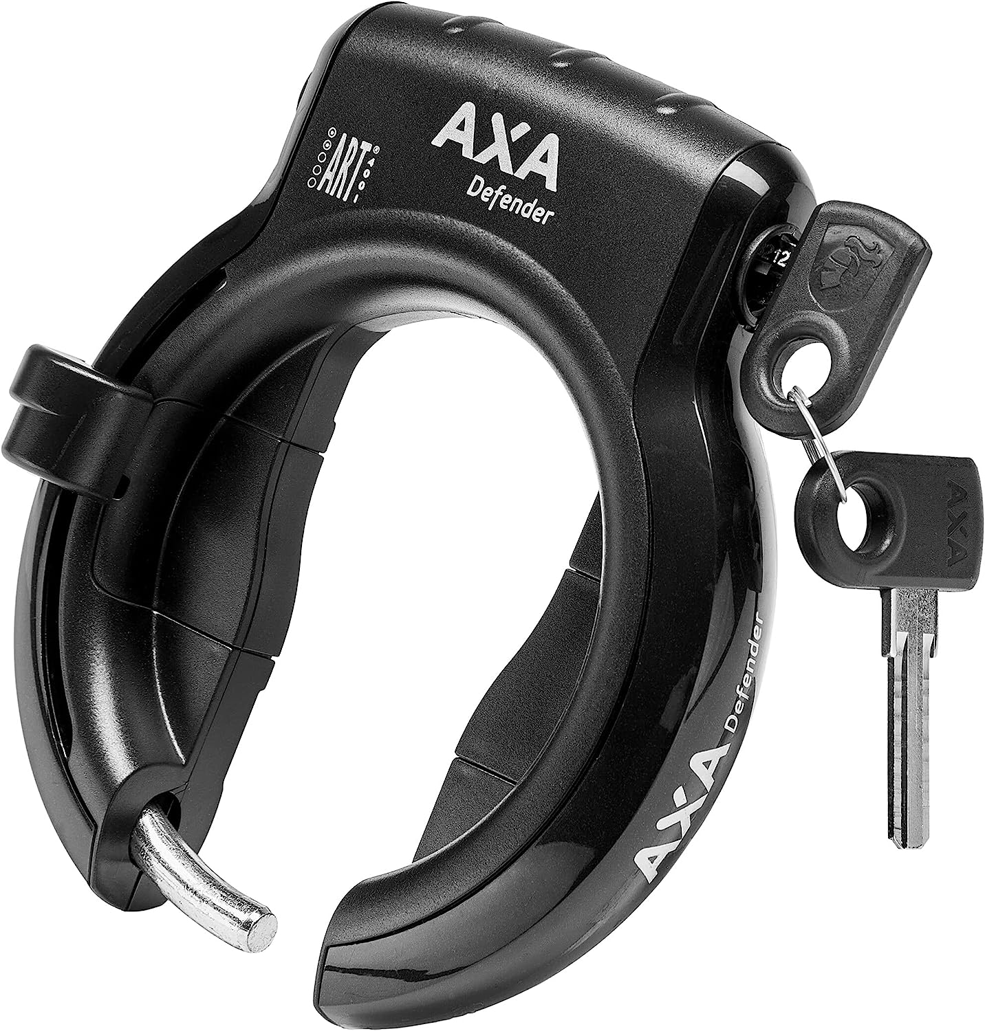 Axa Unisex - Adult Defender with RL 100 Bicycle Lock - Black, One Size