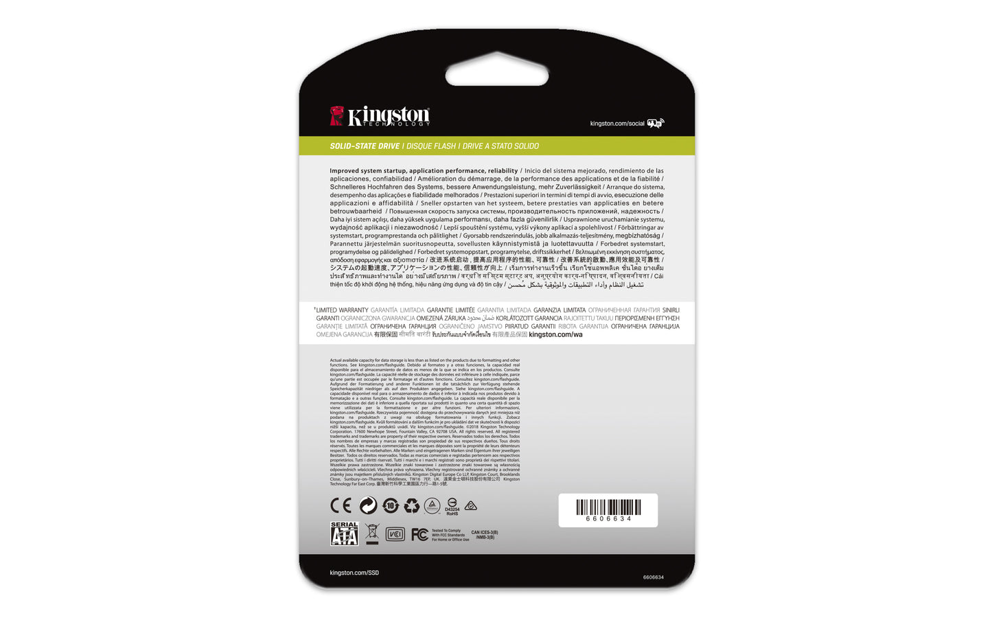 Kingston Technology DC500 2.5" 480 GB Serial ATA III 3D TLC