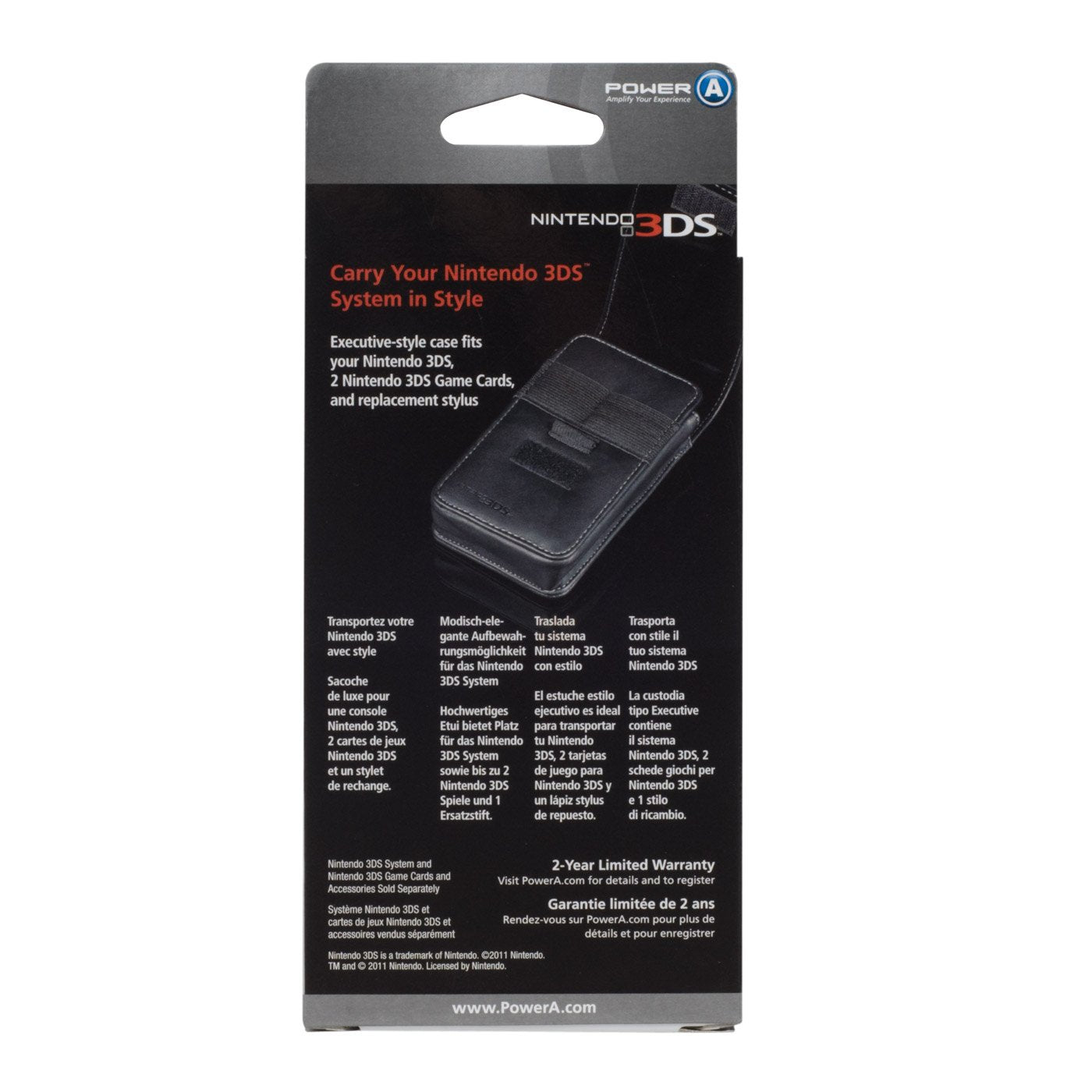 PowerA Nintendo Official Executive Case for 3DS
