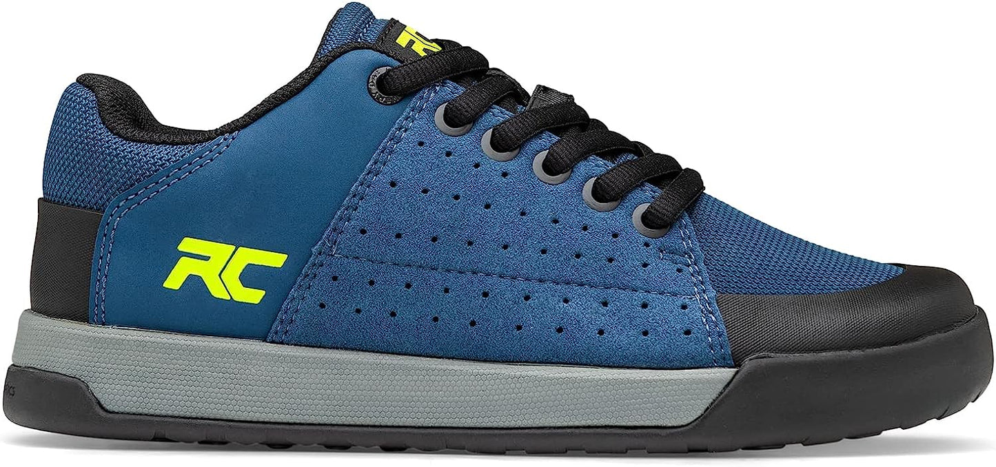 Ride Concepts Livewire Youth Shoes Blue Smoke / Lime UK 4.5