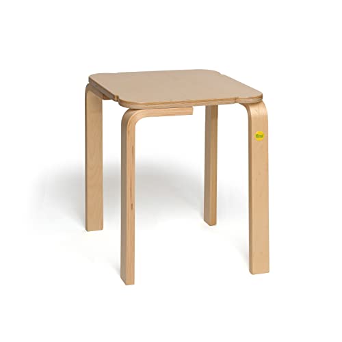 Erzi: Sgabello Stool 38 In Legno Di Betulla Sagomata
