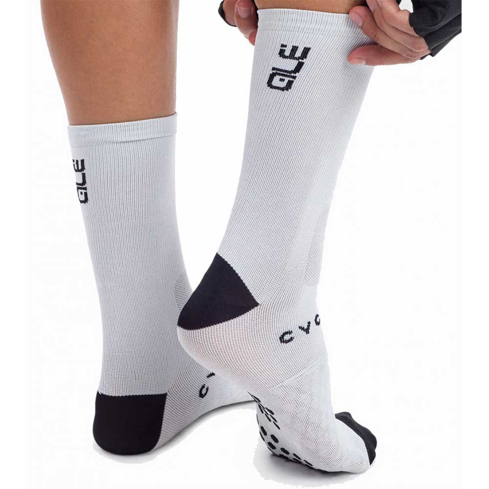 Alé Clothing Digitopress Cupron 16cm Socks White S/36-39
