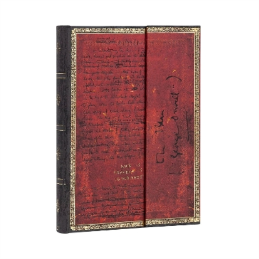 Orwell, Nineteen Eighty-Four Midi Lined Hardcover Journal (Wrap Closure)