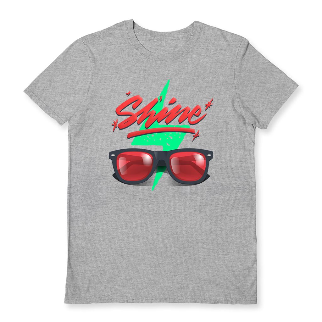 TATO (SHINE) SPORTS GREY UNISEX T-SHIRT