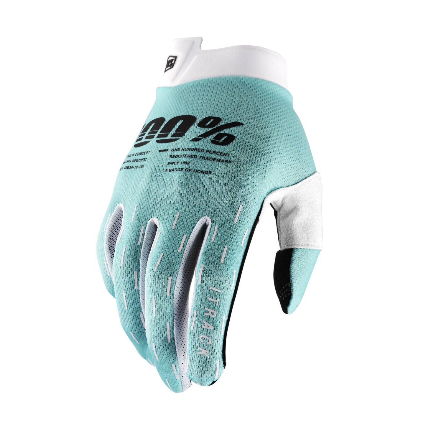 100% iTrack Glove Aqua XL