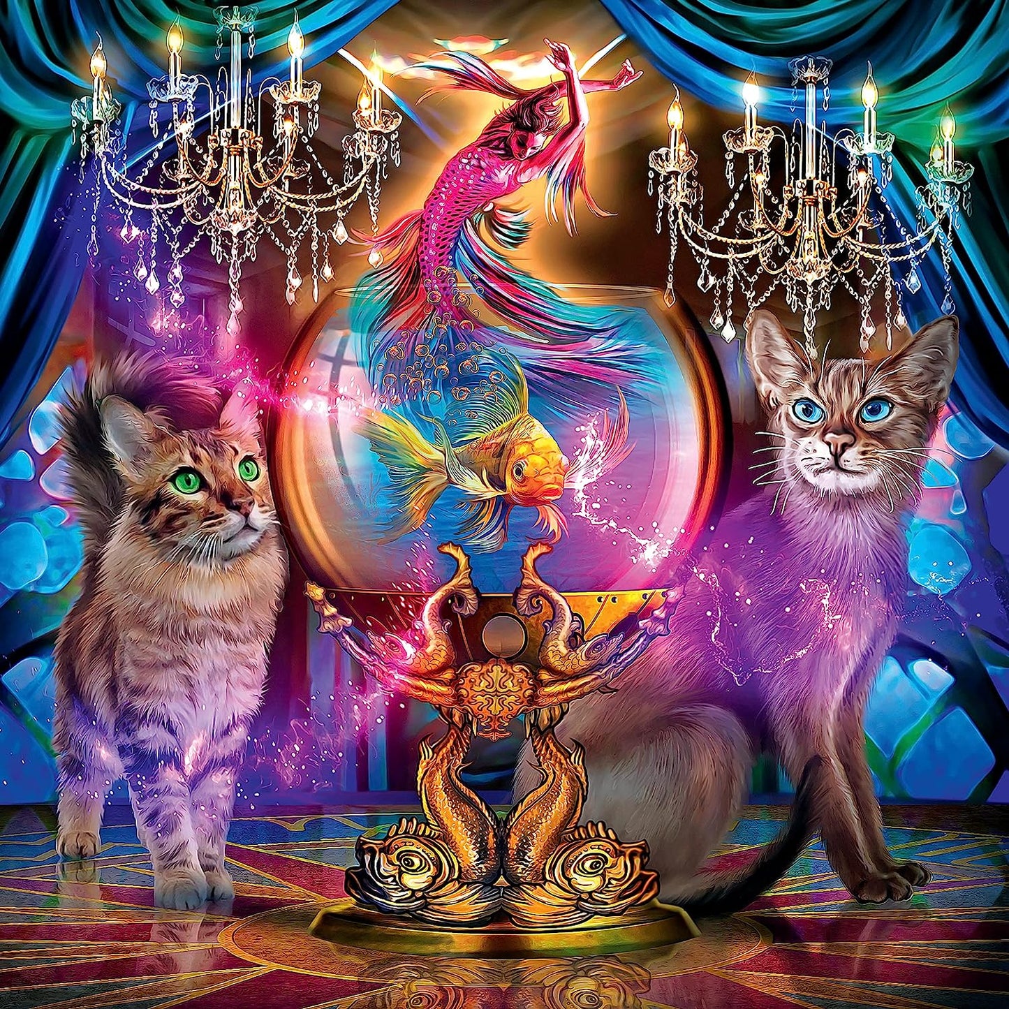 Llewellyn's 2024 Magical Mystical Cats Calendar