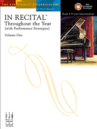 In Recital 1 Part 6 Throughout
