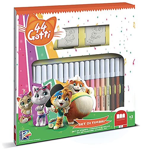 Multiprint 86986 - 18 Pennarelli - 44 Gatti