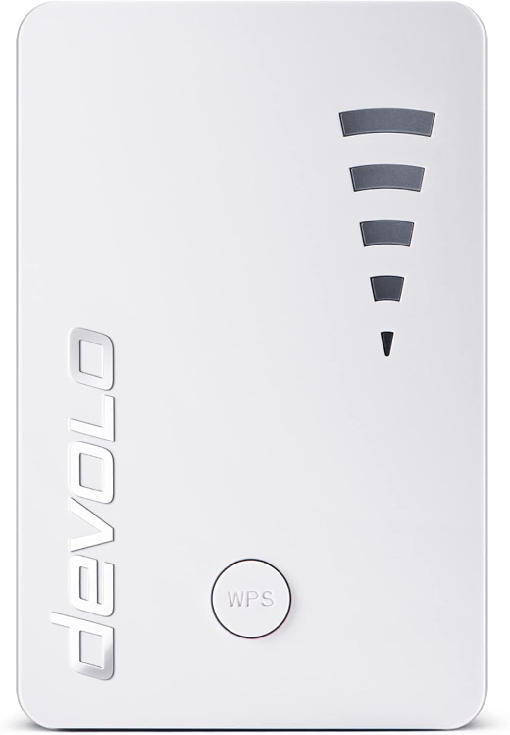 devolo WLAN repeater, WiFi repeater ac -up to 1,200 Mbit/s, mesh WLAN amplifier, WLAN access point, WLAN socket, 1x Gigabit LAN connection white