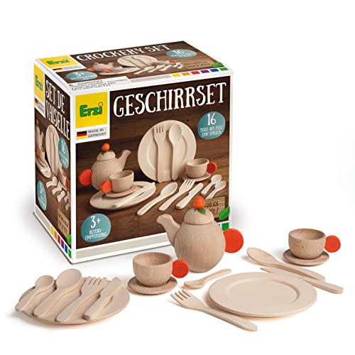 Erzi: Set Di Stoviglie Nature