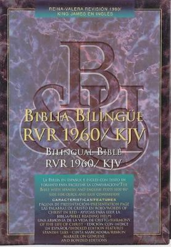 Bible KJV Bilingual Black RVR 1960 HC