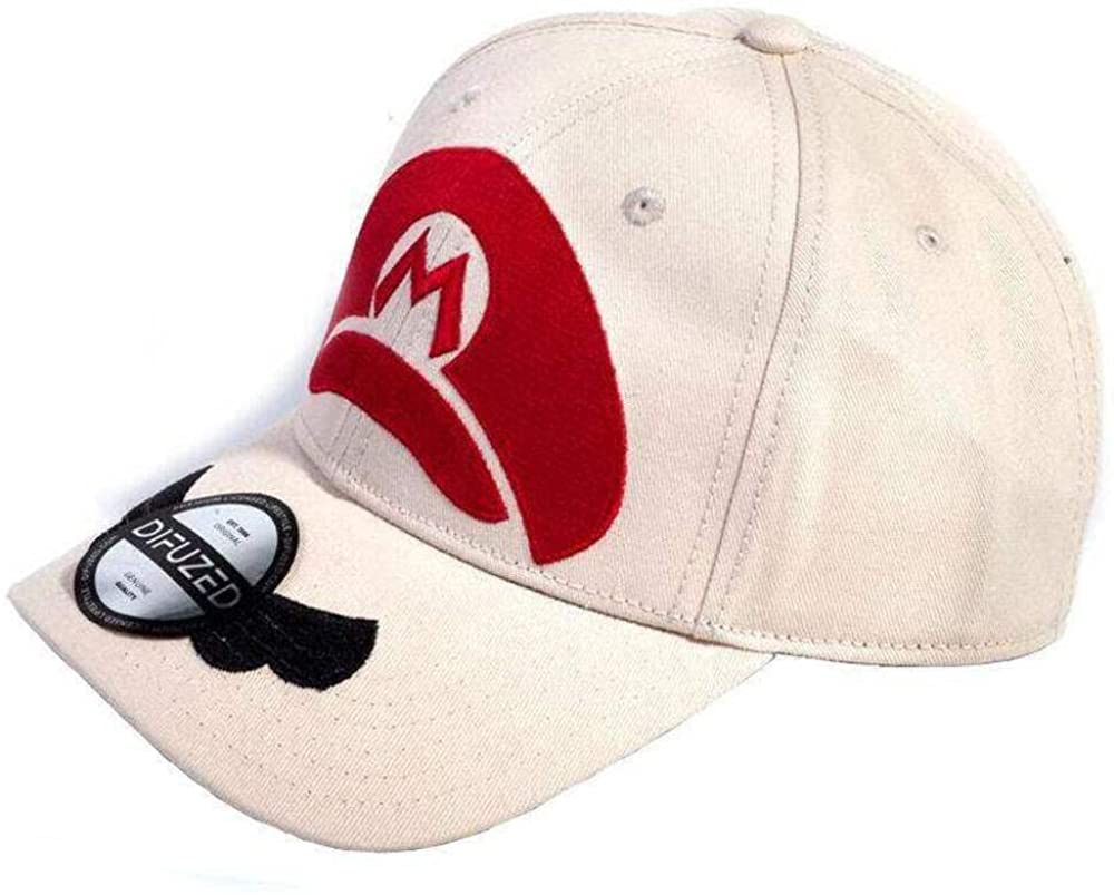 Nintendo - Super Mario Minimal Adjustable Cap Super Mario, Multicolor (Unisex)