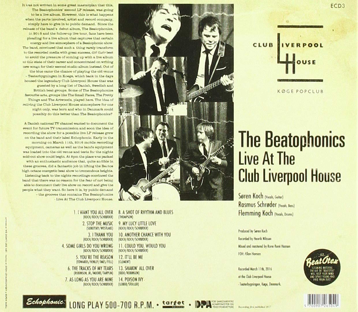 Beatophonics - Live At The Club..