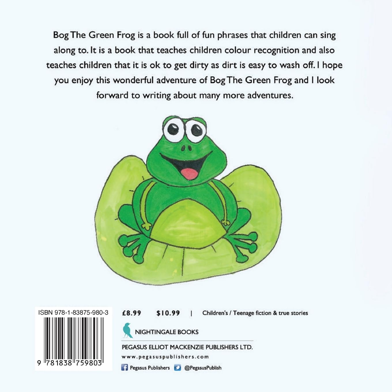 Bog the Green Frog