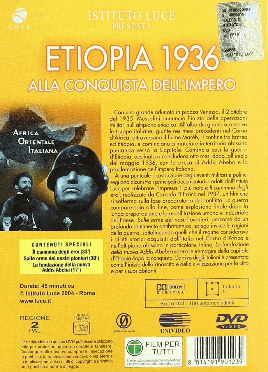 Etiopia 1936-Alla Conquista Dell'Im