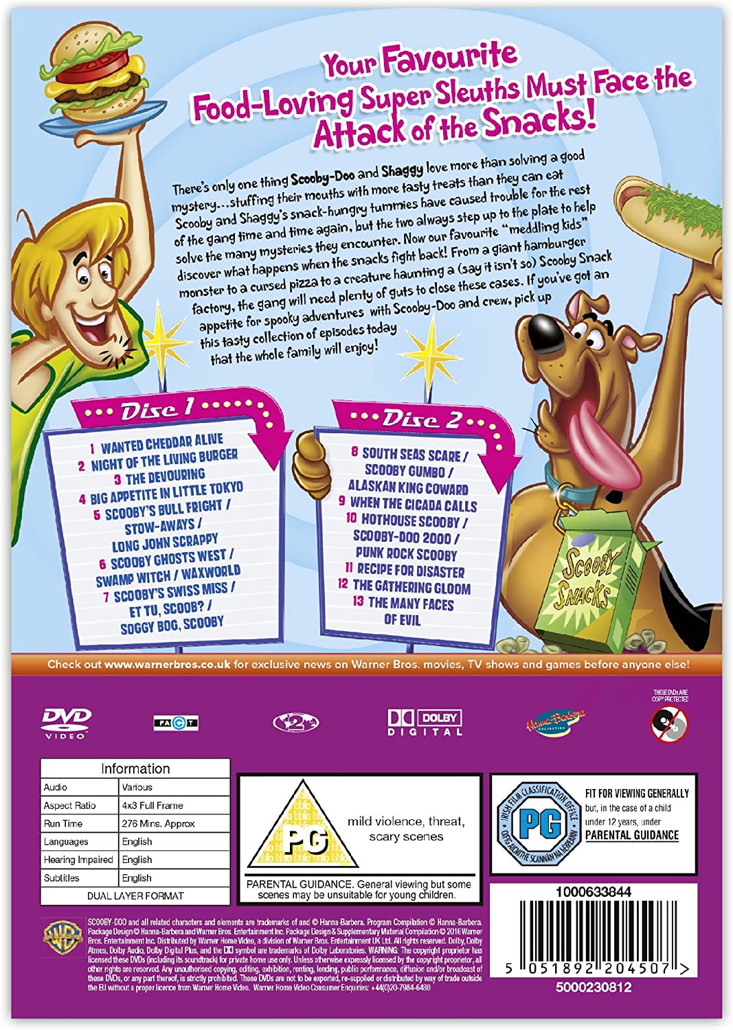 Scooby-Doo! 13 Spooky Tales For the Love of Snack