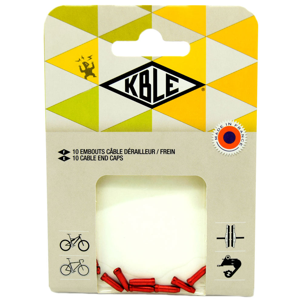 Transfil Cable End Crimps Red (Bag of 10)