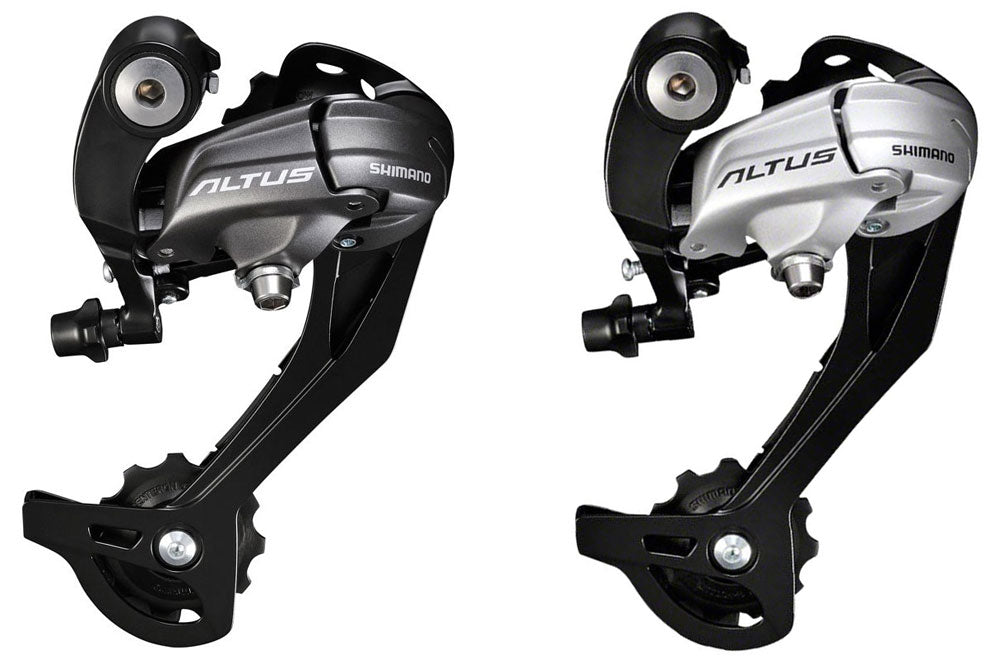 Shimano Altus M370 - 9 Speed SGS Rear Mech - Silver