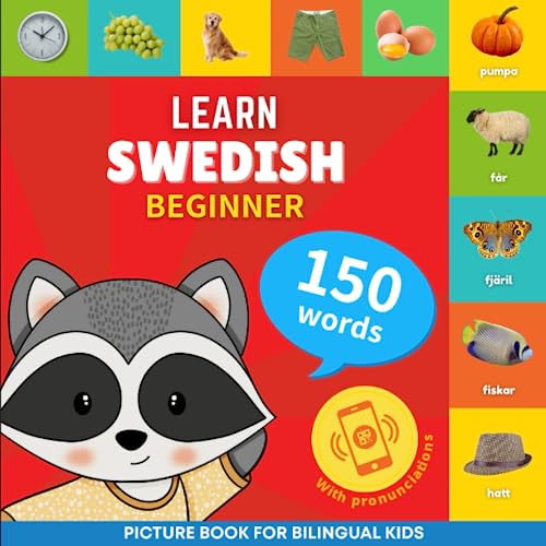 Learn swedish - 150 words with pronunciations - Beginner