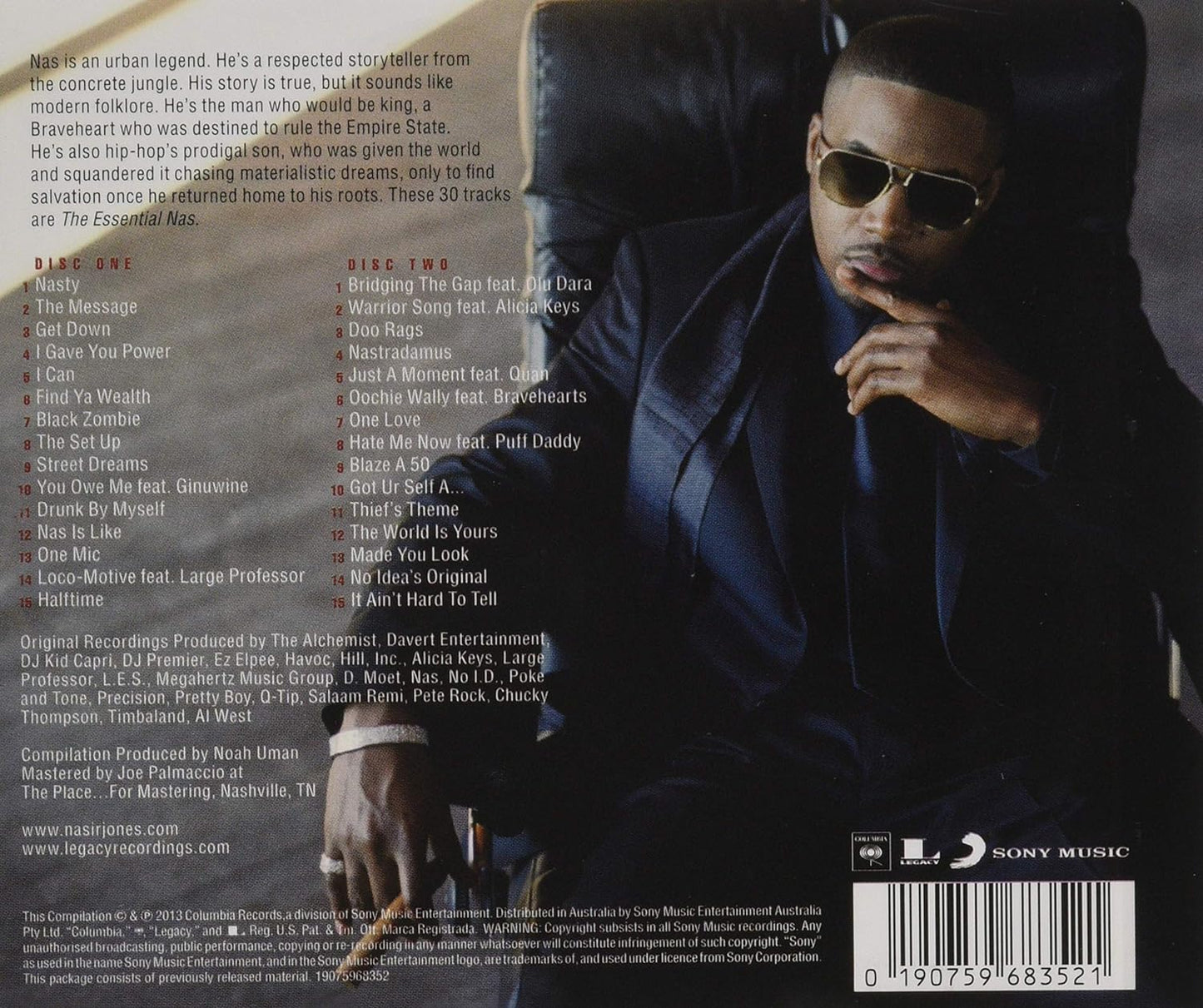 The Essential Nas (Gold Series) explicit_lyrics
